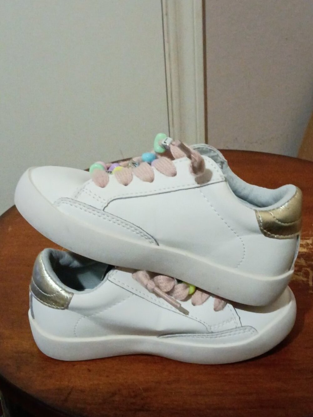 Golden Goose GGDB Kids Super-Star Sneakers Star Sz 17.5-25 Toddler Shoes White - Picture 13 of 16